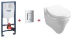 GROHE Rapid SL falsík alatti wc tartály komplett szett SZP-GR75 (38528001, 3873200 Alföldi-70681901, Alföldi-8780S501) (SZP-GR75)