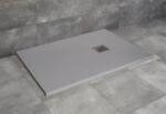 Radaway Kios F 140x90 cm szögletes öntöttmárvány zuhanytálca, szürke KF1490-52 (KF1490-52)