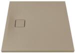 MARMY Loft öntött márvány zuhanytálca 80x80 cm, Gucci Latte 80 7974 80 80 56 (80 7974 80 80 56)