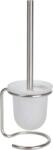 Bemeta Neo álló wc kefe fehér kefével, inox 104113105 (104113105)