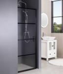 N-smart VESTA black zuhanyajtó 90 cm NWZA-VESB90 (NWZA-VESB90)