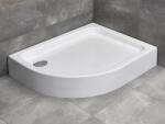 Radaway Laros E 100x80 íves, aszimmetrikus, jobbos zuhanytálca (SLE81017-01R) (SLE81017-01R) - szaniterplaza