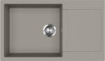 Evido Cubo XL 6S compact gránit mosogató, 860 x 500 mm, platina 442060 (442060) - szaniterplaza