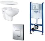 GROHE Rapid SL Projekt falsík alatti wc tartály komplett szett SZP-GR14 (38840000, 38732000, 39427000, 39492000) (SZP-GR14)