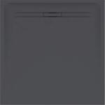 Geberit Sestra szögletes zuhanytálca 80 x 80 strukturált pala, grafit 550.292. 00.2 (550.292.00.2)