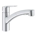 GROHE Start egykaros mosogatócsaptelep kihúzható zuhanyfejjel 30531001 (30531001)