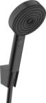 Hansgrohe Pulsify Select zuhanytartó szett 105, 3 jet, Relaxation, 160 cm-es zuhanytömlővel, matt fekete 24303670 (24303670)
