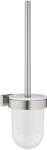 GROHE Essentials Cube WC-kefe garnitúra, supersteel 40513DC1 (40513DC1)