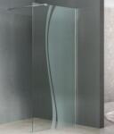 Niagara Wellness Frida Bamboo walk-in zuhanyfal 100 cm NWWI-FRIBA100 (NWWI-FRIBA100)
