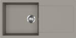 Evido Cubo XL 6S gránit mosogató, 1000 x 500 mm, platina 442059 (442059)