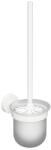 SAPHO BEMETA WHITE üveg WC kefetartó, fehér (104113014) XR303W (XR303W)