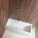 SAPHO Sapho AQUALINE VILMA 60 cm kádparaván transzparent üveggel, króm AQ6014 (AQ6014)