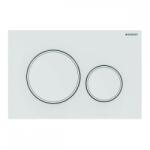 Geberit Sigma 20 nyomólap matt fehér, easy-to-clean bevonattal, fehér 115.882. 01.1 (115.882.01.1) - szaniterplaza
