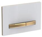 Geberit Sigma50 nyomólap, sárgaréz/fehér 115.672. 11.2 (115.672.11.2)