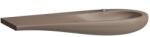 Laufen ILBAGNOALESSI One ráépíthető mosdó, pult bal oldalon, csaplyuk nélkül LCC felülettel, matt kávé H8149741881091 (H8149741881091)