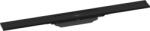 Hansgrohe RainDrain Flex zuhanylefolyó színkészlet 700, méretre vágható, matt fekete 56043670 (56043670)