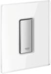 Grohe Skate Cosmopolitan vizelde nyomólap üveg felülettel, hold fehér 38846LS0 (38846LS0)