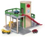BRIO World, Parcare pe trei niveluri, jucarie din lemn Trenulet