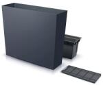 Prosperplast URBI CASE T virágcserép 77 cm antracit (DUC800T-S433) - pepita