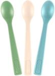 NIP Green Line Spoon 4m+ 3ks (nip37066) Set pentru masa bebelusi