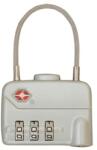 TravelSafe Lacăt TravelSafe TSA cu cablu metalic și cifru - Grey