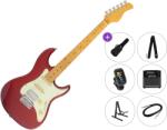 SIRE Larry Carlton S5 HSS Premium SET Candy Apple Red Chitară electrică