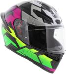 AGV Casca AGV K1 S Punkpulse - Integrală, negru/violet/verde lucios, ECE 22.06 (2118394001-071)