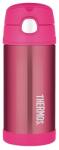 Thermos Termos pentru copii Thermos cu pai, roz (0.355 l)