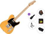 Squier Affinity Series Telecaster MN BPG Standard SET Butterscotch Blonde Chitară electrică