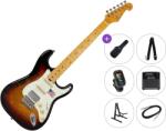SX SEA1PH Premium SET 3-Tone Sunburst Chitară electrică