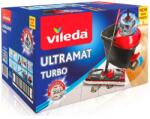 Vileda Ultramat Turbo lapos felmosó szett pedálos vödörrel (54911)