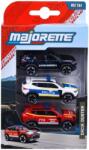 Majorette Set 3 masinute din metal, Majorette, Dacia Duster, 1: 64