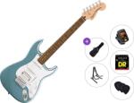 Squier Affinity Series Stratocaster Junior HSS LRL Standard SET Ice Blue Metallic Chitară electrică