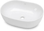 AKORD Furniture Factory AKORD ELIPSE Nablatowa Mosdó Kerámia Fehér 49 cm (AKO-UMELIPSEBIA)