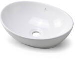 AKORD Furniture Factory AKORD OVALIS ovális pultba építhető mosdó kerámia 41 cm fehér (AKO-UMOVALISBIA)
