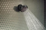 Hansgrohe Activera S Állítható fejzuhany 95 két funkcióval EcoSmart, matt fekete 28061670 (28061670)
