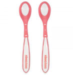  Kikkaboo Boo etetõkanál hõérzékelõs szilikon 2db pink - vital24