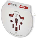 EMOS P0055N Utazóadapter Európába látogató külföldieknek (1910000800)