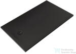 Kludi TERRA 140x80 cm-es RAKSOLID zuhanytálca szifon nélkül, matt fekete 08DW0639 (08DW0639)