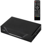 Somogyi Elektronic Kft SOMOGYI Home HD T2 DVB-T/T2 vevőkészülék, szabadon fogható földfelszíni TV és rádióadások vételére, USB csatlakozó, 1920 x 1080P, multimédiás fájlok lejátszása (HD T2)