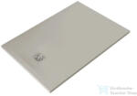 Kludi TERRA 120x80 cm-es RAKSOLID zuhanytálca szifon nélkül, matt világosszürke 08DW07O2 (08DW07O2)