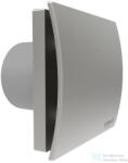 SAPHO Cata UC-10 Silentis STD ventilátor dekoratív előlappal, pillangószeleppel, 8W, 100mm, szürke (01221100) (01221100)