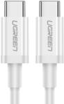 UGREEN Cablu pentru incarcare si transfer de date UGREEN US264, 2x USB-C, 3A, 1m, Alb (60518-ugreen)