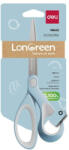Deli Foarfeca Birou 18Cm Culori Pastel Longreen Pl Reciclat Deli (DLEM642)