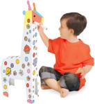 Flippy Jucărie educativă Flippy, Puzzle 3D Girafă de asamblat și colorat, 3+ ani (164781)