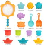 IGGY ZIGGY jucarie prescolari, jucarie interactiva, Set de baie, diverse modele, 15 piese (3858895416546)