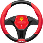 MOMO Kormányvédő 36-38cm, fekete-piros, prémium, Momo Light Tuning S