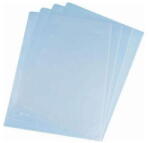 NOKI Mapa plastic Noki A4 cu doua deschideri 100/set 90 microni transparent (DNOK300400DS100) - pcone