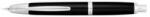 Pilot Stilouri Stilou Capless Rhodium Pilot varf gros corp negru (PFC-1500RRRBB)