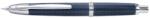 Pilot Stilouri Stilou Capless Rhodium Graphite Pilot varf mediu corp albastru graphite Stilou Pilot Capless Rhodium Graphite varf mediu albastru graphite (PFC-1500RRRK-ML) - pcone